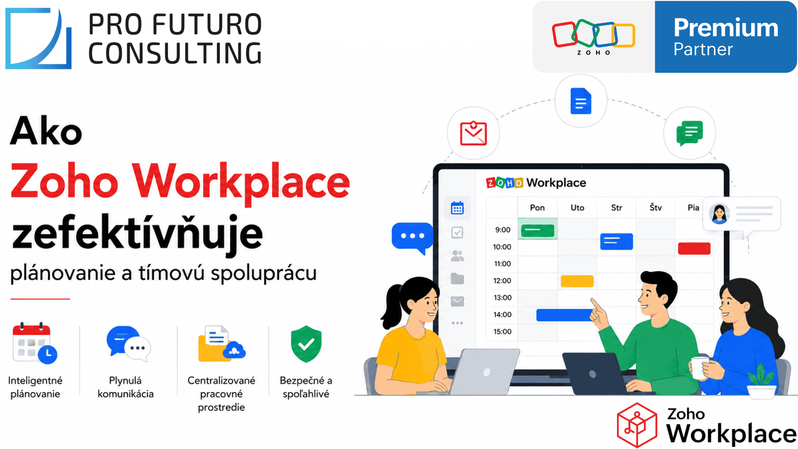 Ako Zoho Workplace zefektívňuje plánovanie a tímovú spoluprácu